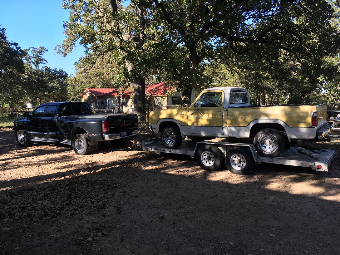 Attached picture Picking up Power Wagon in TX.jpg